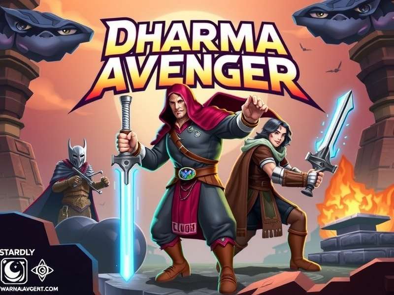 Dharma Avenger Game Cover Dharma Avenger Game Cover